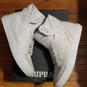 Supra Skytop White Sequin Muska 001 size 4